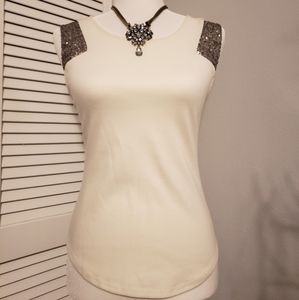 Tank Top w/ Sequins